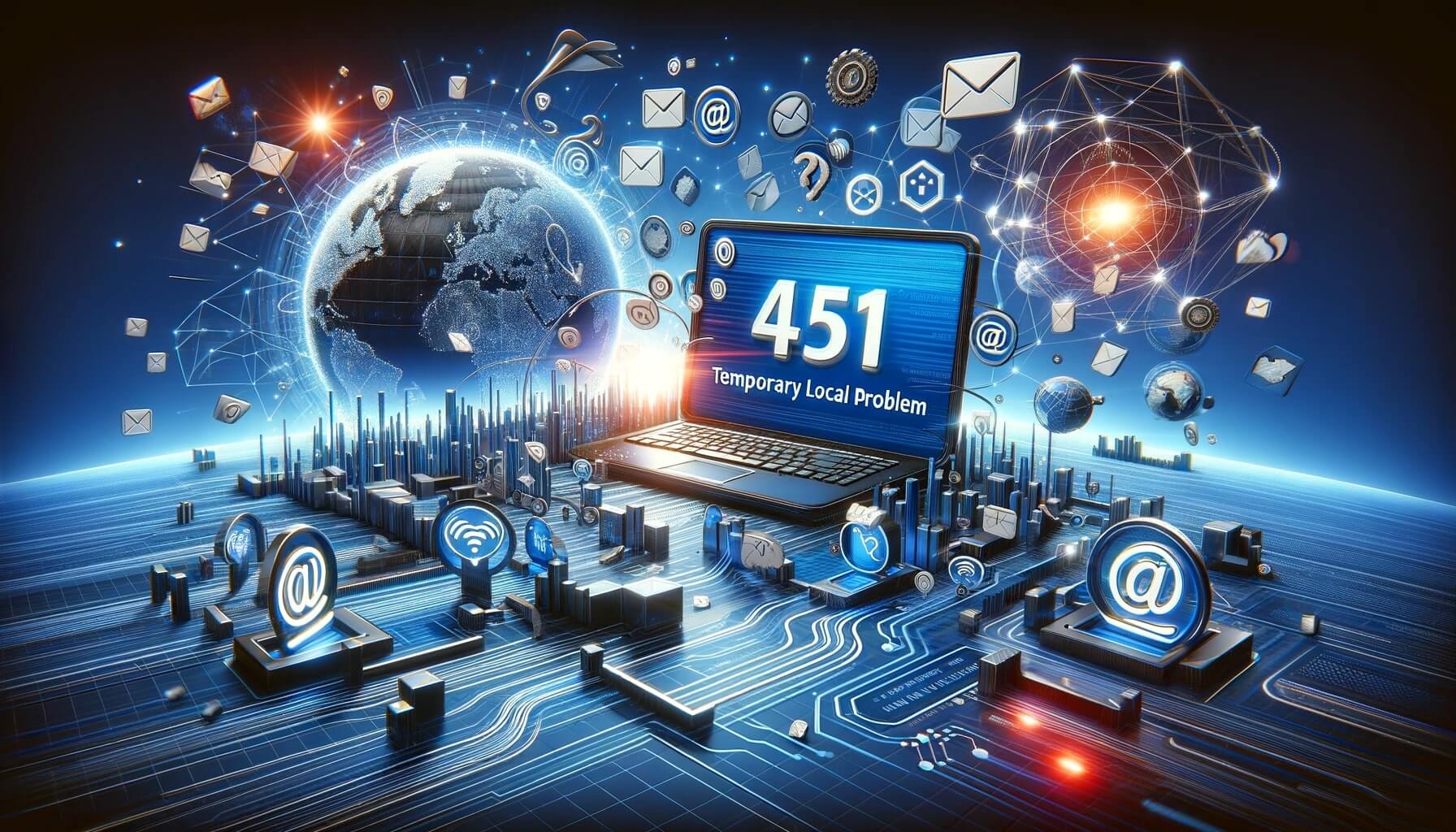 How to Fix SMTP Error 451 Temporary Local Problem in Emails