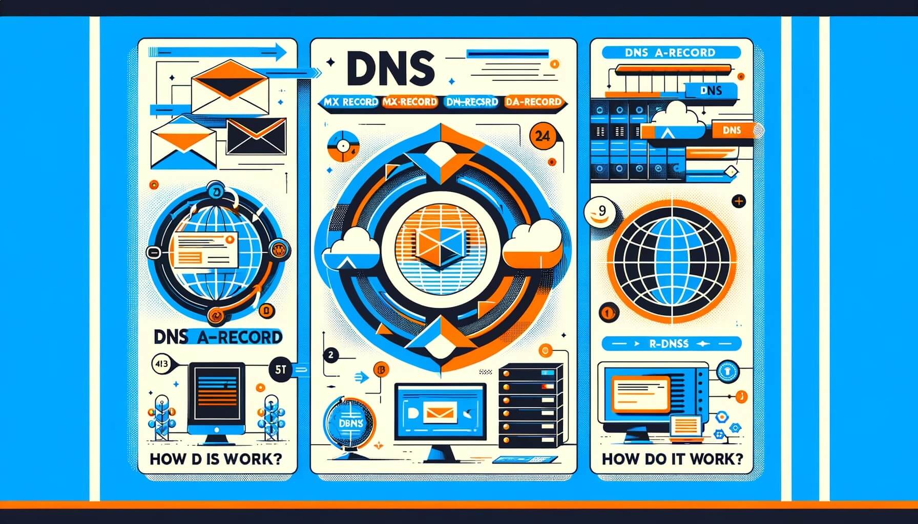 What are DNS MX record, DNS A-record, rDNS and How Do They Work?