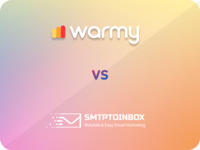 SMTPTOINBOX IP Warmup Services alternative. Warmy vs SMTPTOINBOXÂ Â Â 24 SMTPTOINBOX