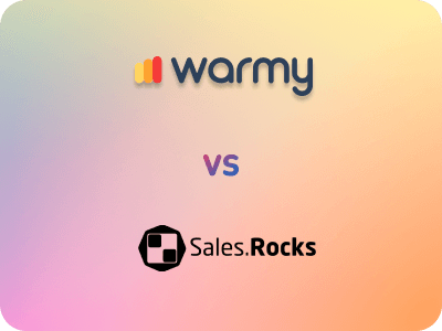Sales Rocks alternative. Warmy vs Sales Rocks 4 Sales.Rock alternative