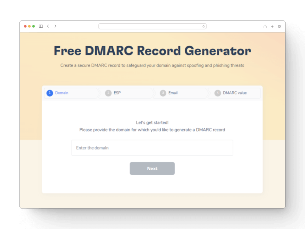 DMARC generator