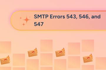 SMTP Errors 543, 546, and 547: Recipient Address and Routing Rejection — Causes and Fixes