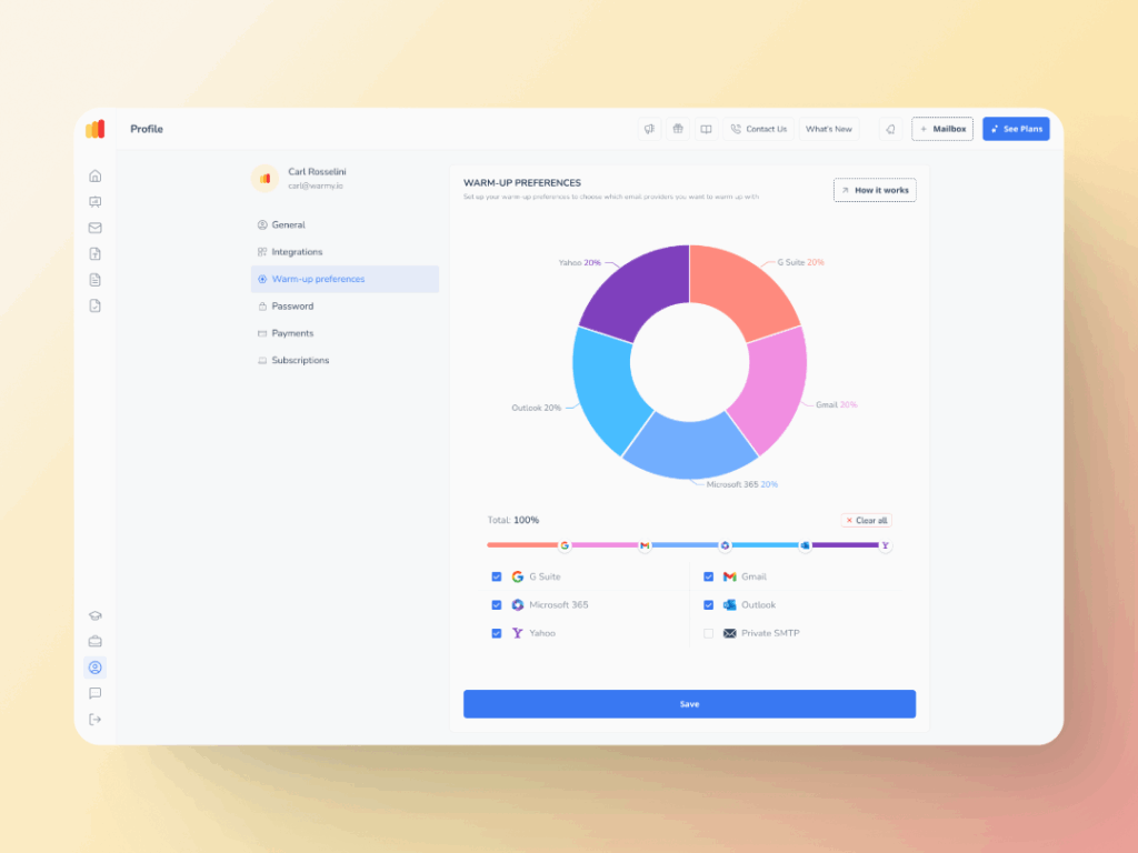 Warmy vs Smartlead (2026): Which should you use? 4 Warm up preferences