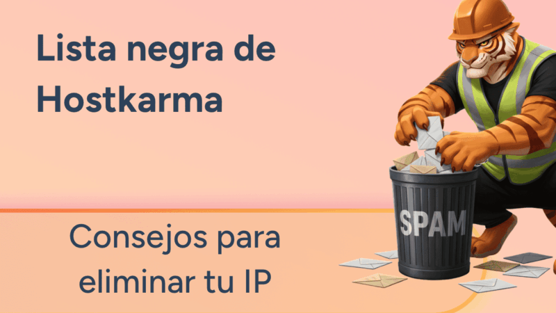 Lista negra Hostkarma: Cómo eliminar tu IP