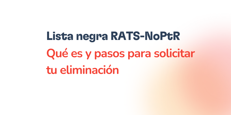Lista negra RATS-NoPtr: Cómo salir de ella