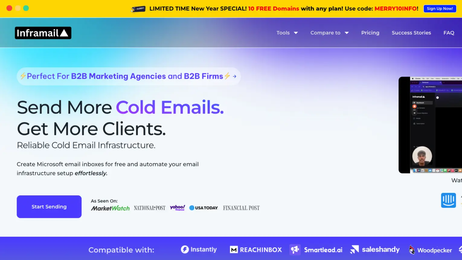7 Best Mailforge Alternatives for Cold Email Infrastructure (2026) 5 inframail