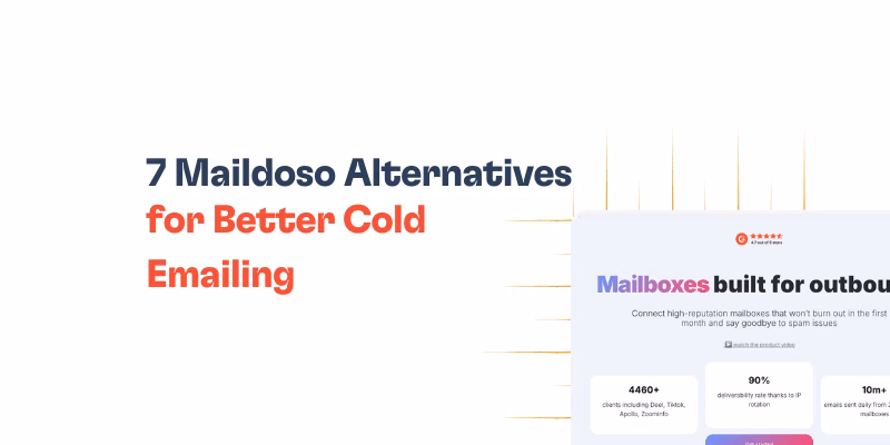 7 Maildoso Alternatives for Better Cold Emailing