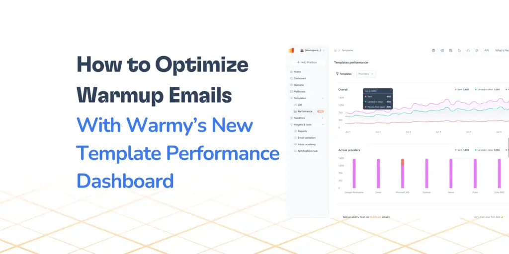 How to Optimize Warmup Emails With Warmy’s New Template Performance Dashboard
