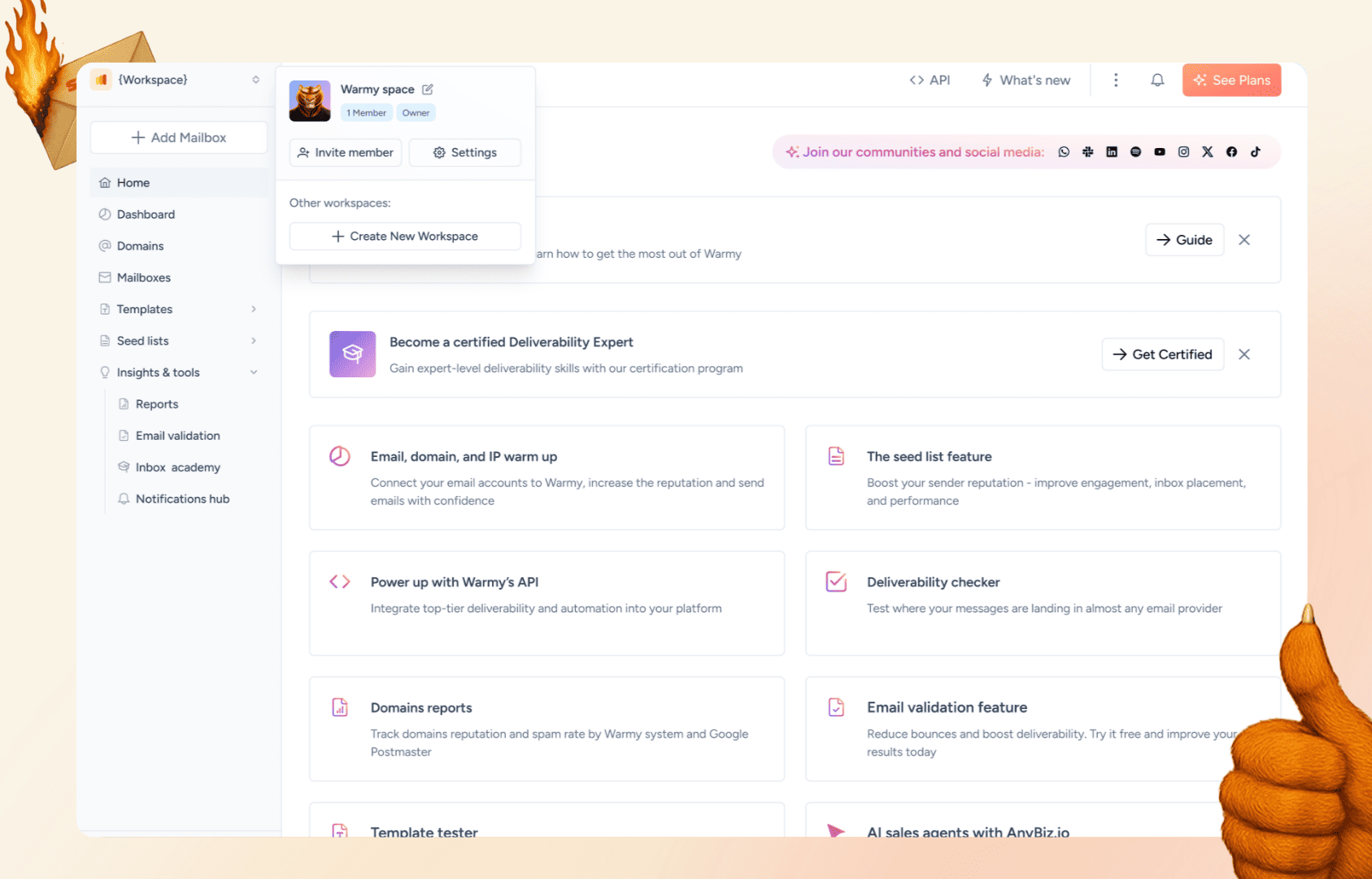 Workspace Management in Warmy: Separate Billing, Teams & Access 1 example 5 1