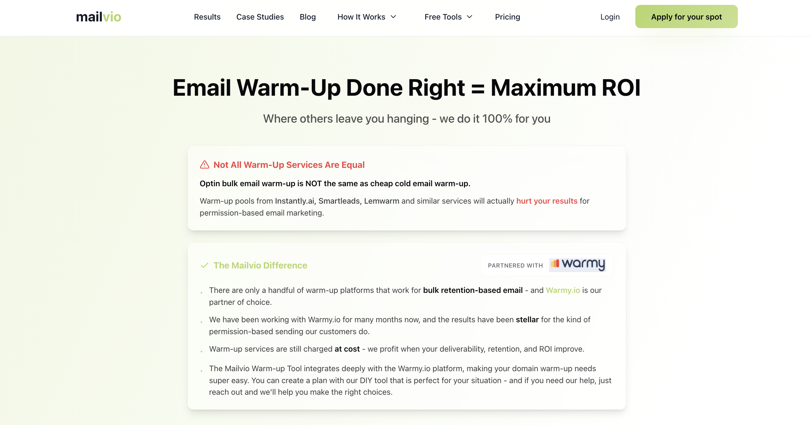 Mailvio & Warmy