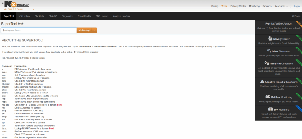 Top 6 Inbox Placement Tools to Reduce Spam Rate (2026) 8 mxtoolbox