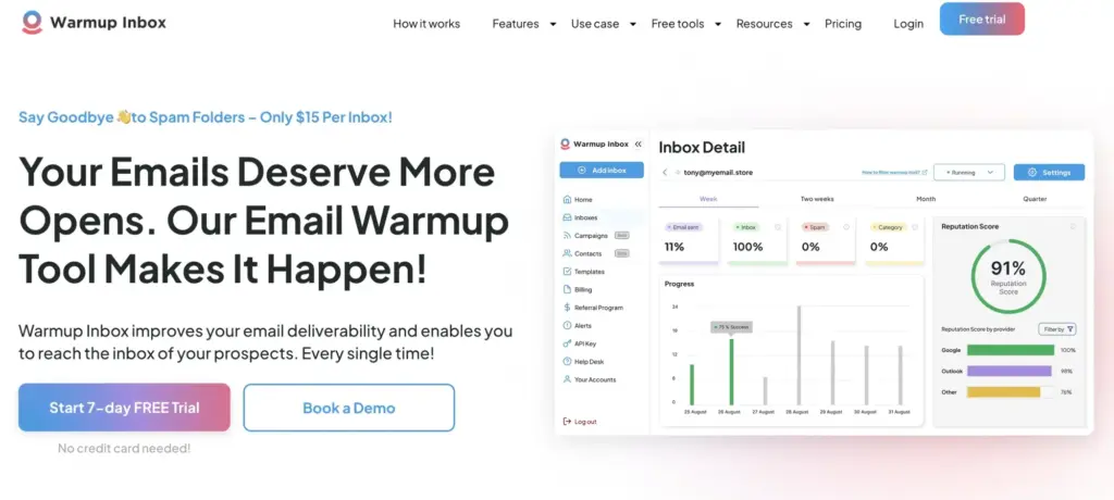 Best Warmforge Alternative? 7 Top Tools Ranked (2026) 6 warmup inbox email warmup tool