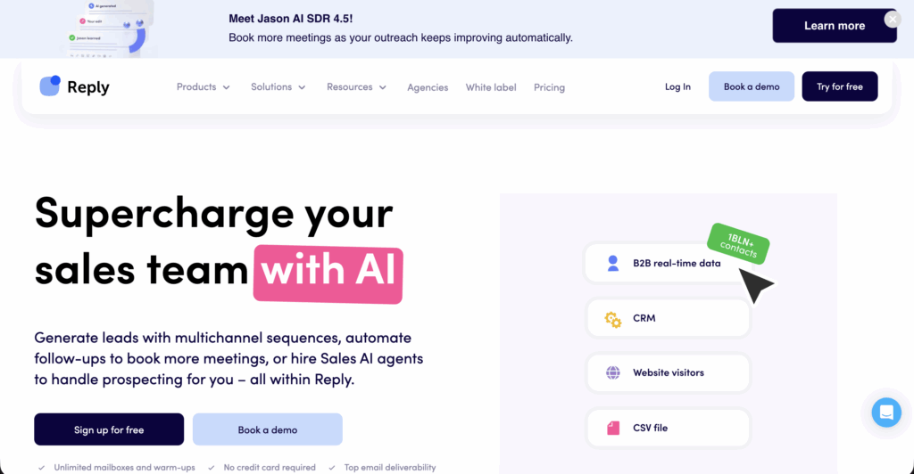 Best Cold Email Software with Built-in Warm-Up: 8 Tools Compared 9 Reply.io