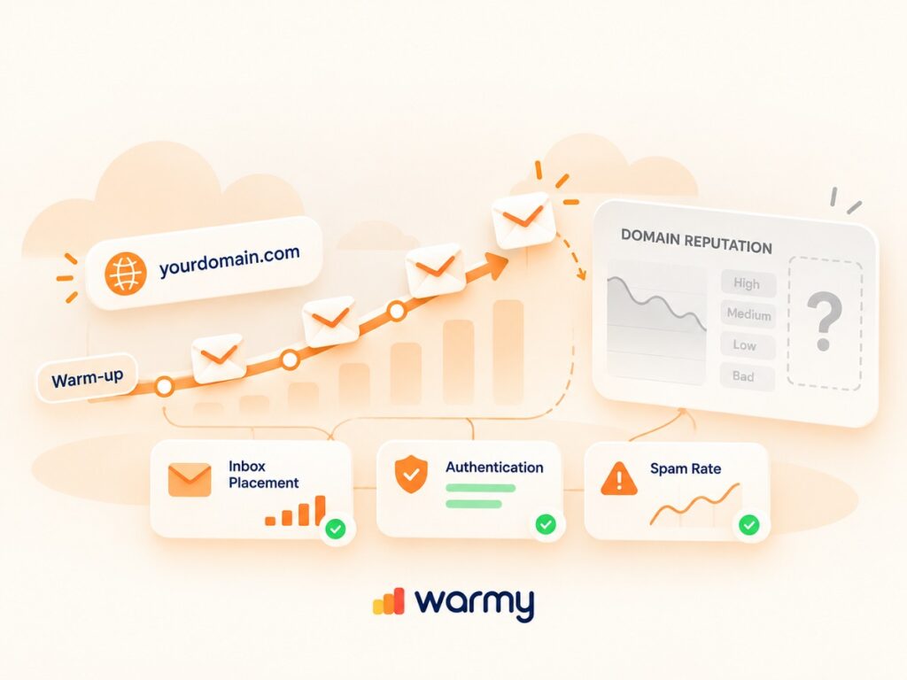Google Postmaster Retired Domain Reputation. Warmy Is Building Its Own 1 Google Postmaster Tools domain reputation chart retired