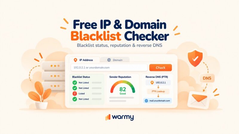 Free IP & Domain Blacklist Checker: Check Blacklist Status, Reputation & Reverse DNS
