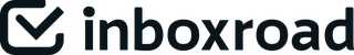 A logo featuring a stylized checkmark inside a square box, next to the word inboxroad in lowercase letters. The design is simple and modern, primarily using a dark color scheme.